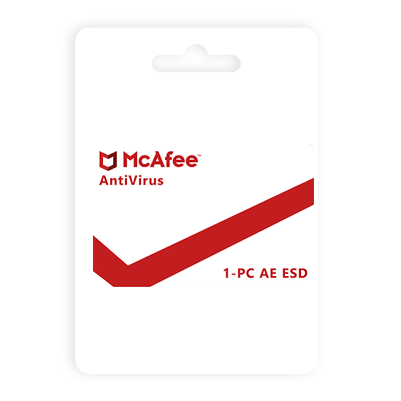 McAfee 2019 AntiVirus 1-PC - GCC